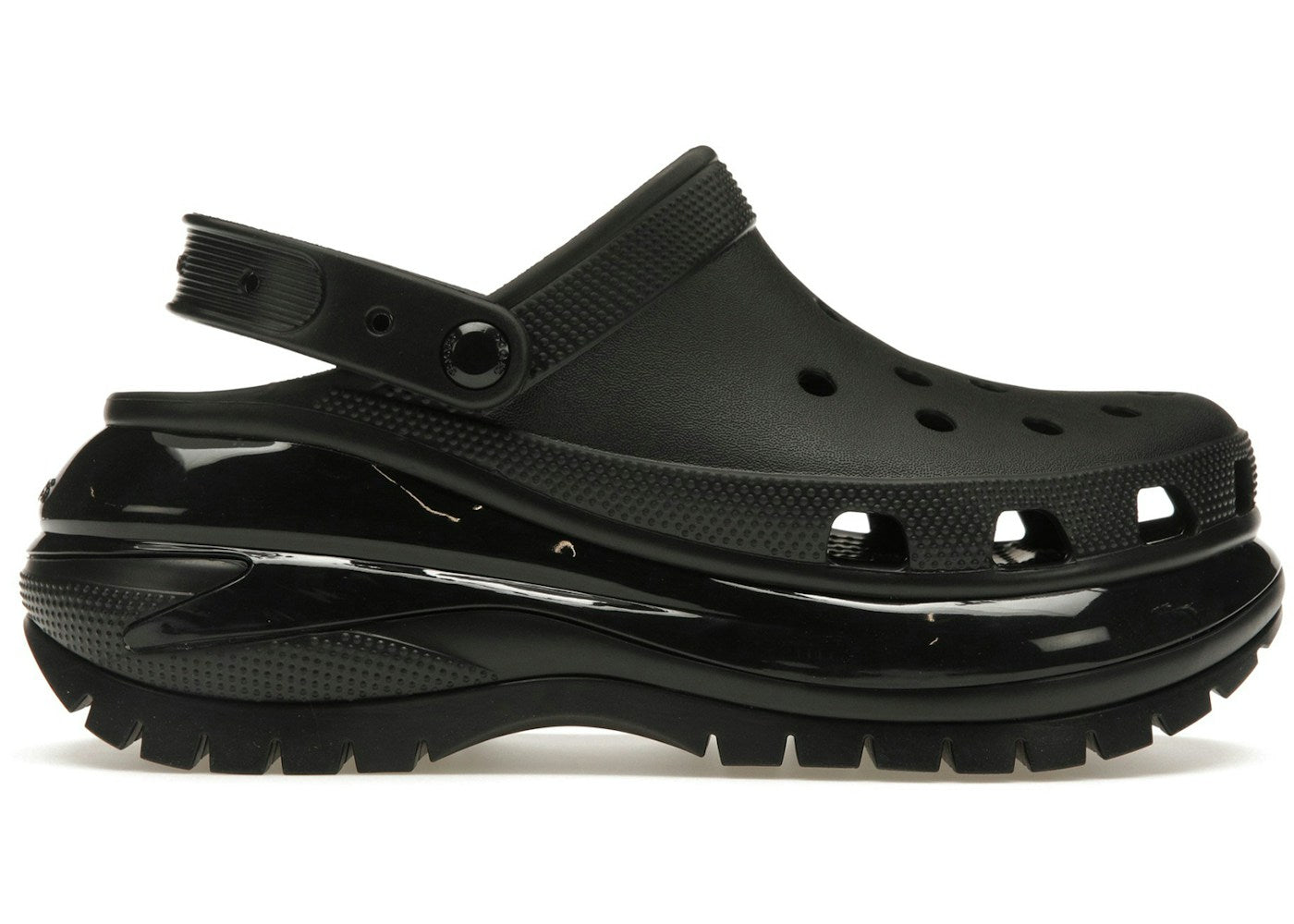 Crocs Classic Mega Crush Clog Black