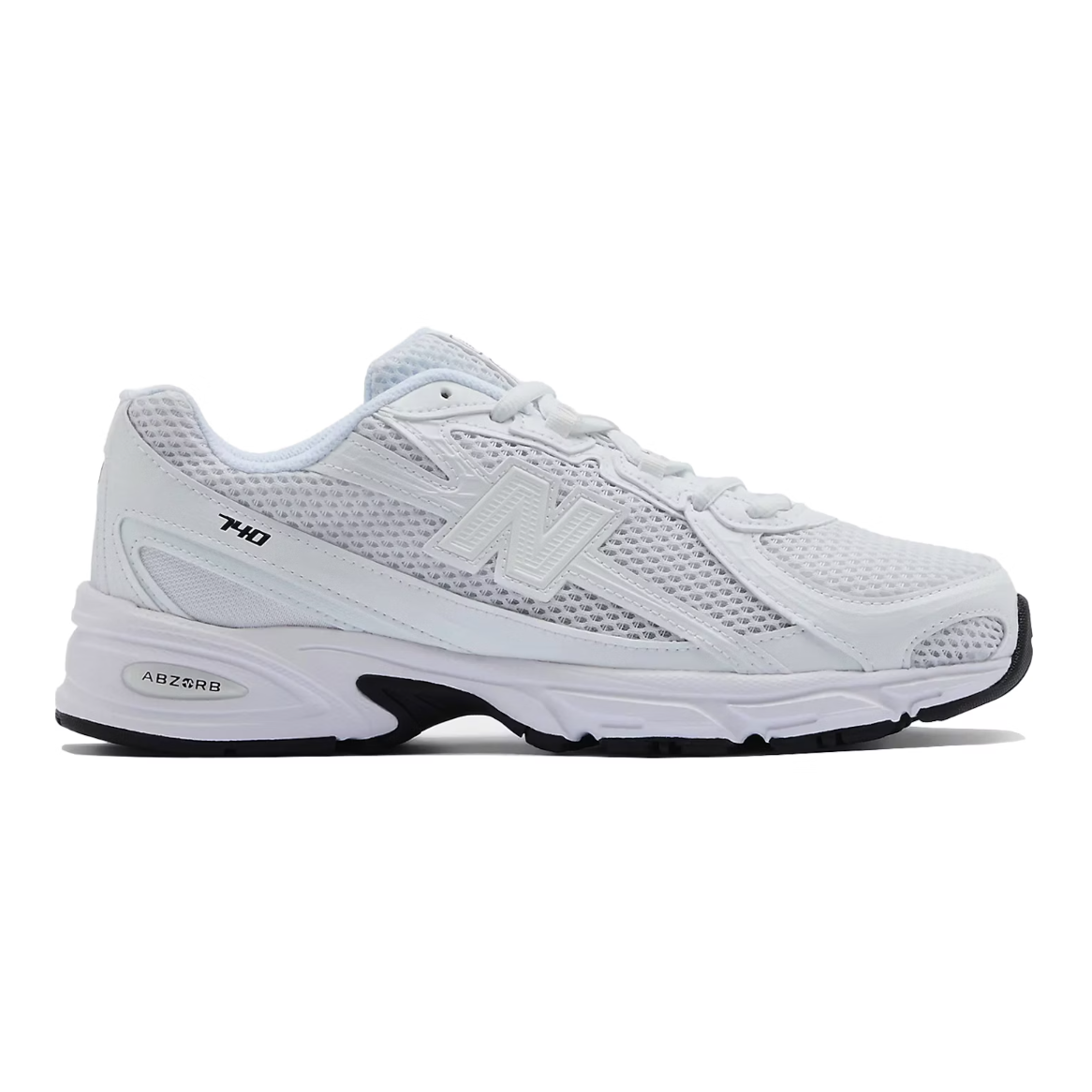 New Balance 740 Triple White