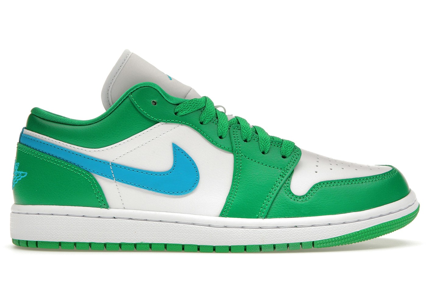 Jordan 1 Low Lucky Green Aquatone (Women's)