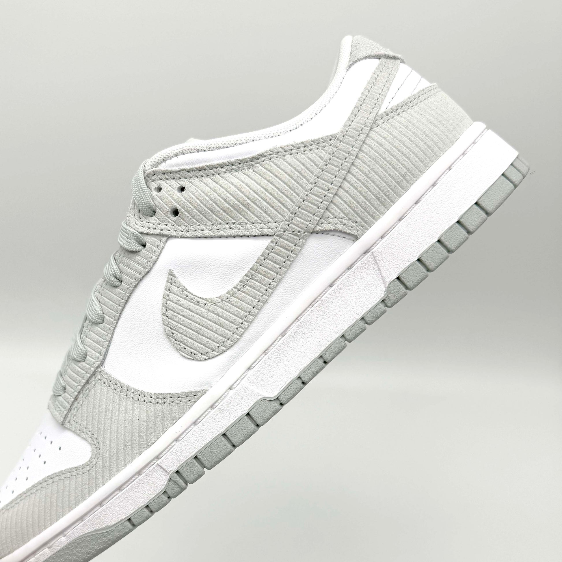 Nike Dunk Low Light Silver Corduroy