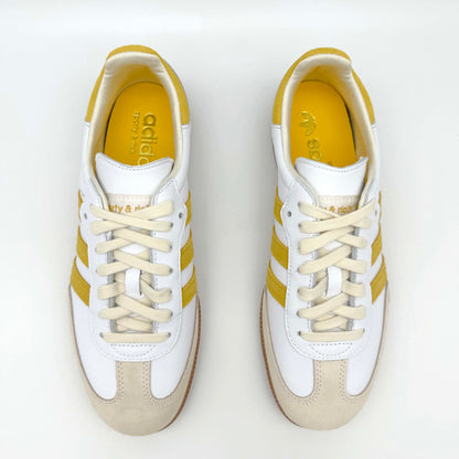 adidas Samba Sporty & Rich White Bold Gold – Detailansicht | MW Sneakergoods