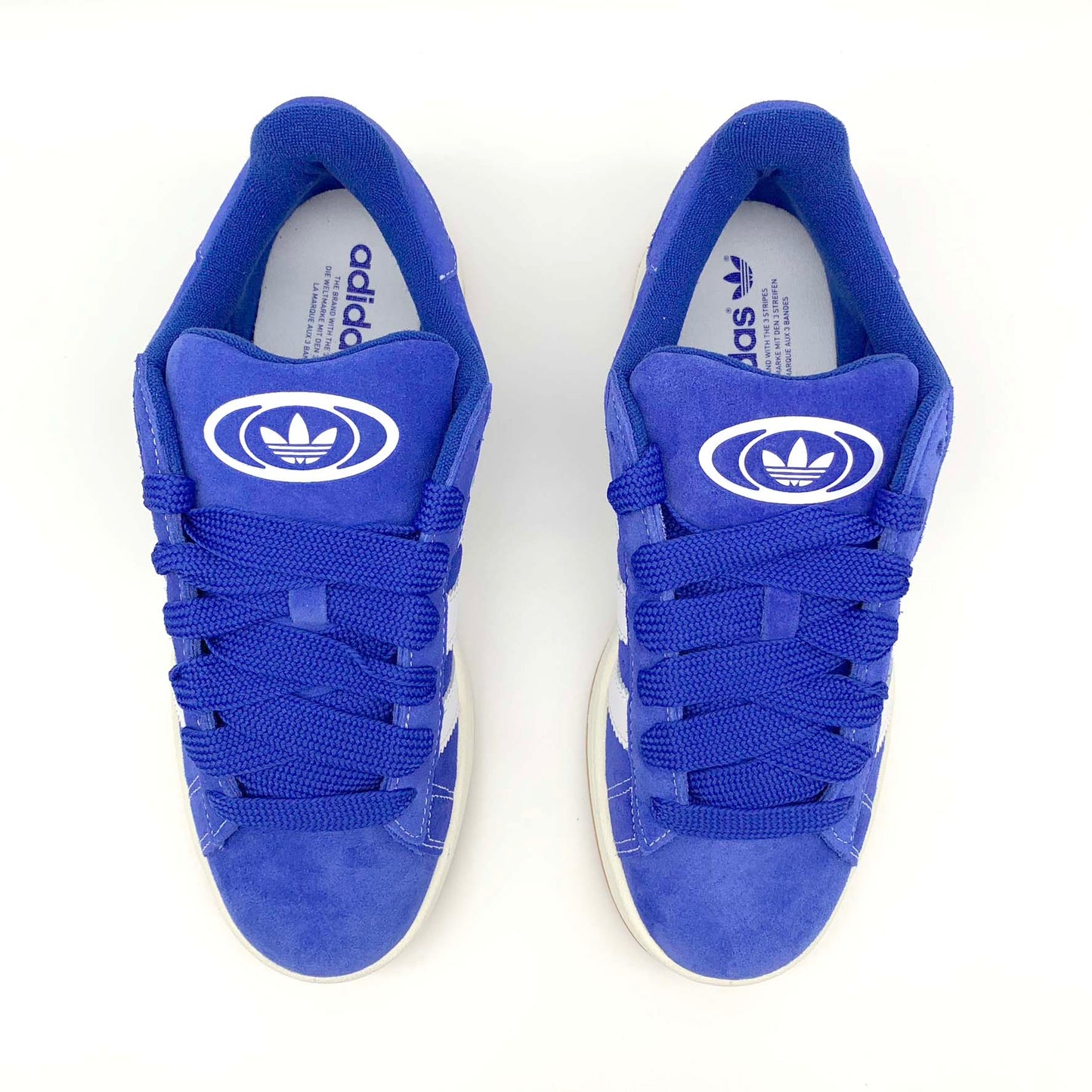 adidas Campus 00s Semi Lucid Blue Cloud White – Detailansicht | MW Sneakergoods