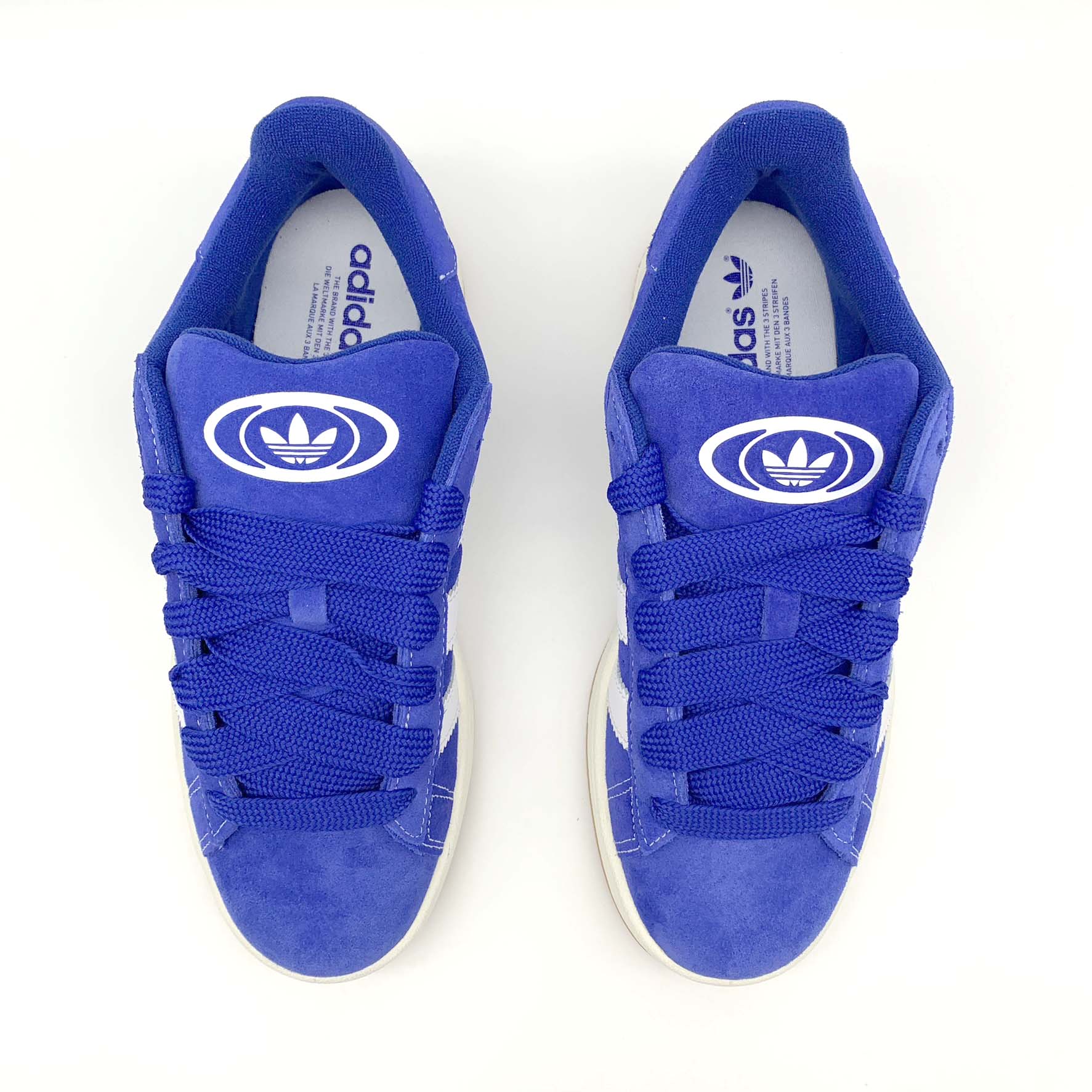 adidas Campus 00s Semi Lucid Blue Cloud White – Detailansicht | MW Sneakergoods