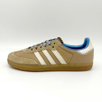 adidas Samba Nylon Wales Bonner Desert White – Frontalansicht | MW Sneakergoods