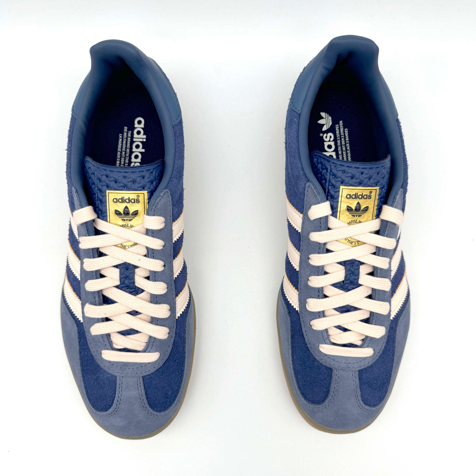 adidas Gazelle Indoor Dark Blue Bliss Orange – Rückansicht | MW Sneakergoods