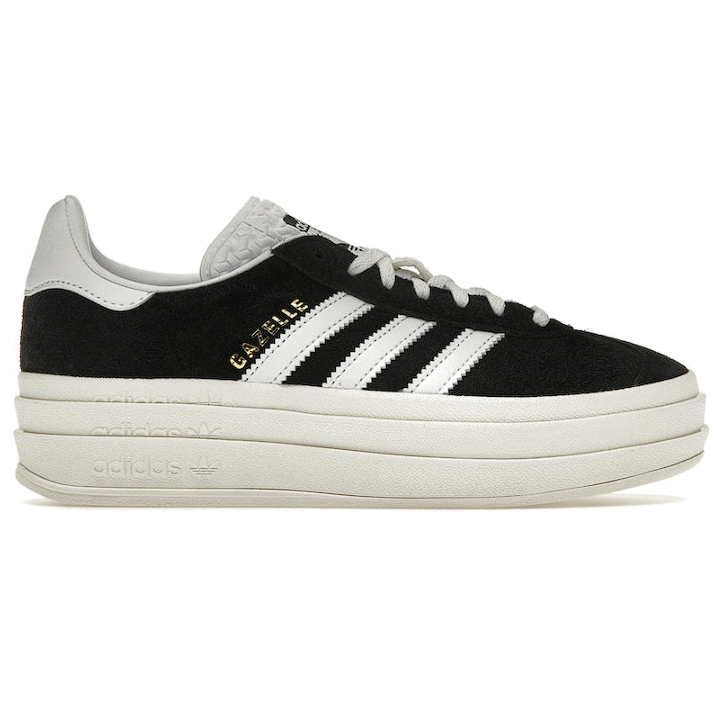 adidas Gazelle Bold Core Black White (Women's)