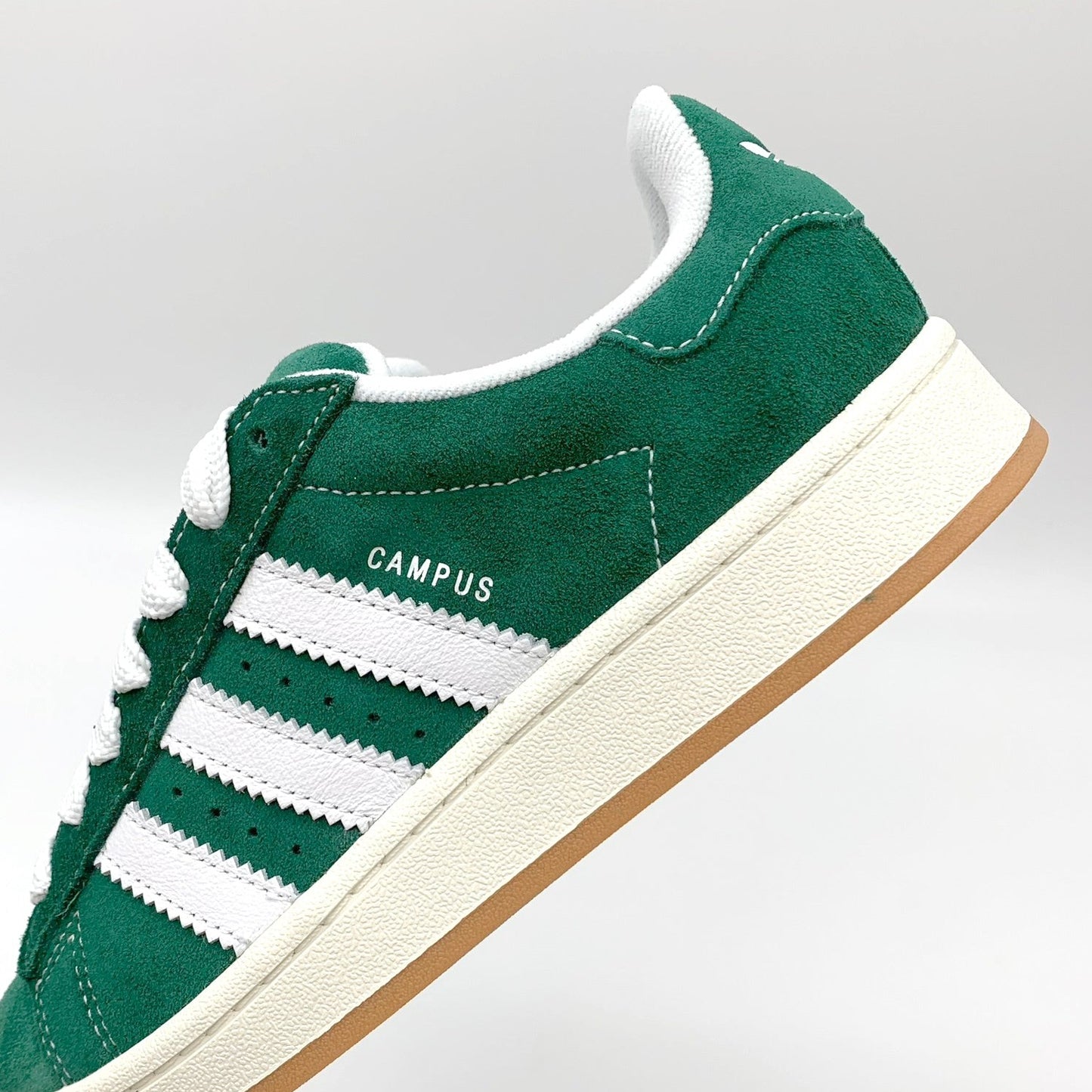 adidas Campus 00s Dark Green Cloud White – Seitenansicht | MW Sneakergoods
