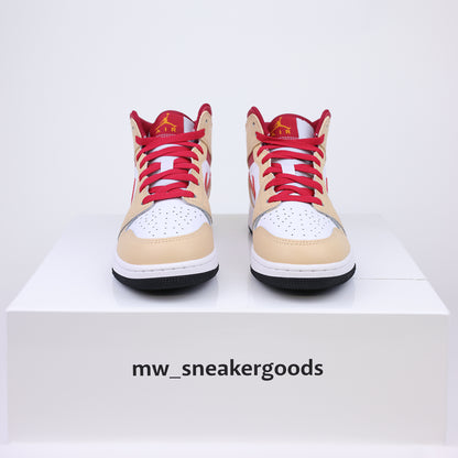 Jordan 1 Mid SE Particle Beige (Women's) – Ansicht 7 | MW Sneakergoods