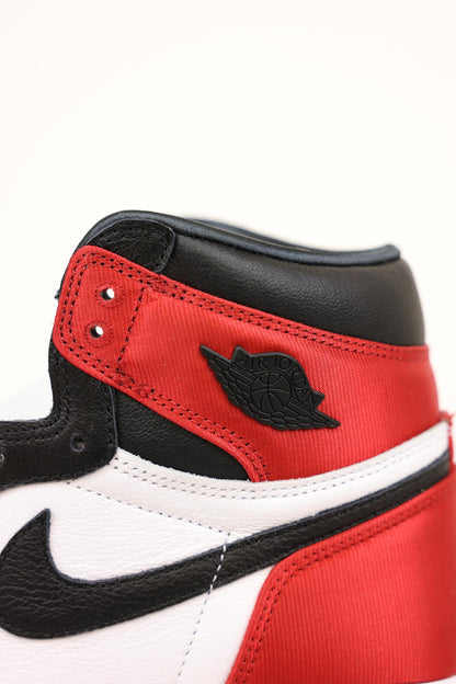 Jordan 1 Retro High Satin Black Toe (Women's)