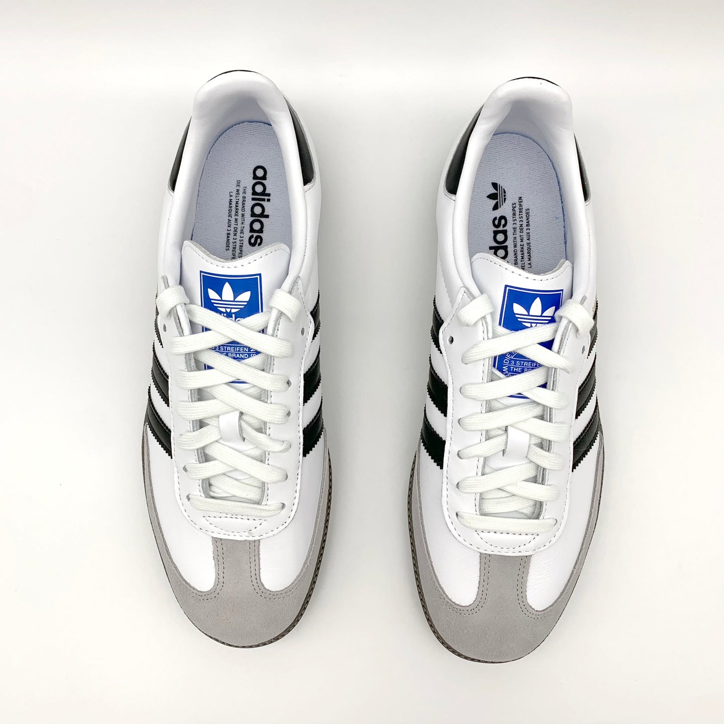 adidas Samba OG Cloud White Core Black – Detailansicht | MW Sneakergoods