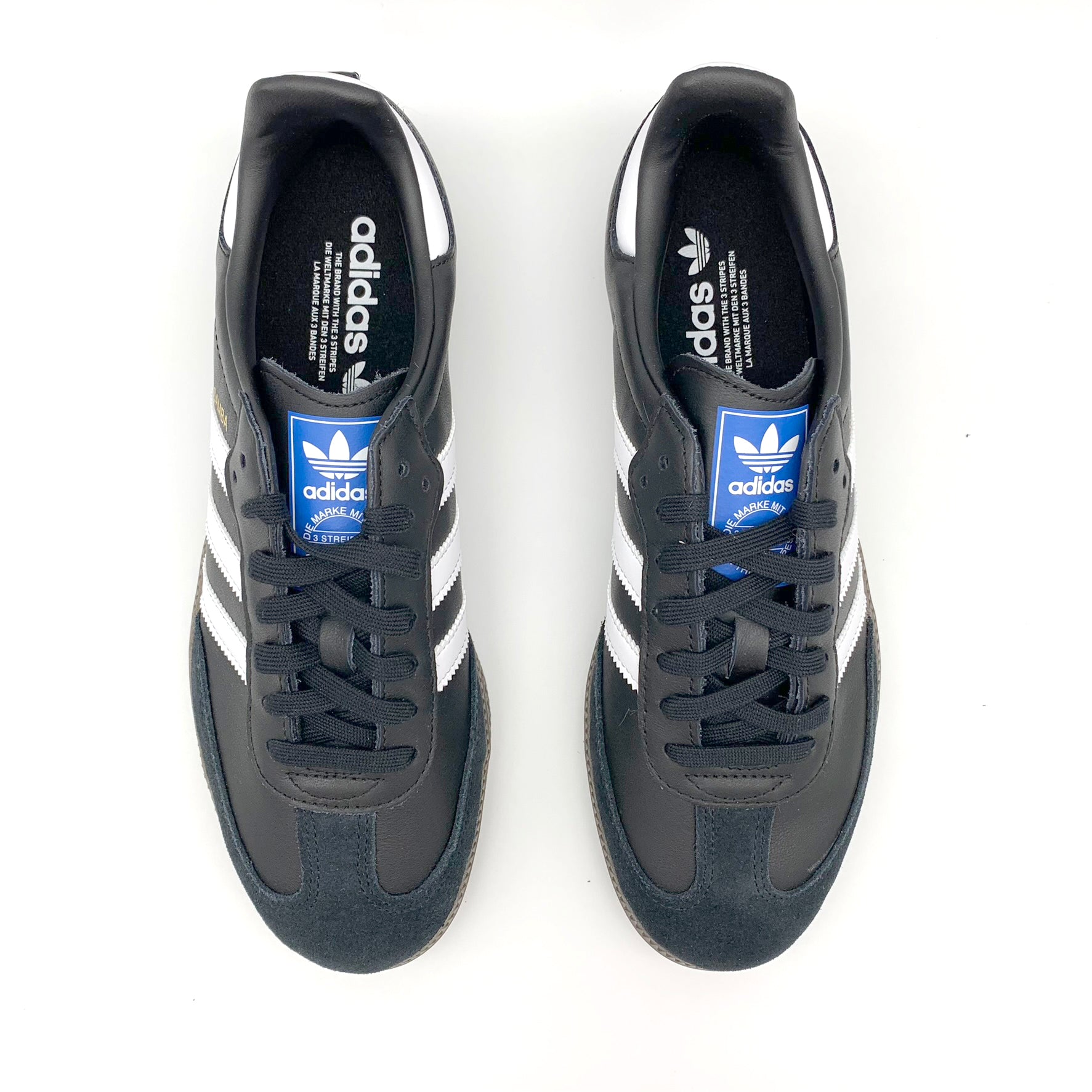 adidas Samba OG Black White Gum – Detailansicht | MW Sneakergoods
