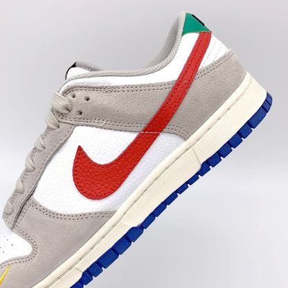 Nike Dunk Low Light Iron Ore Red Blue