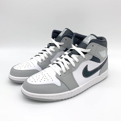 Jordan 1 Mid Light Smoke Grey Anthracite – Ansicht 1 | MW Sneakergoods