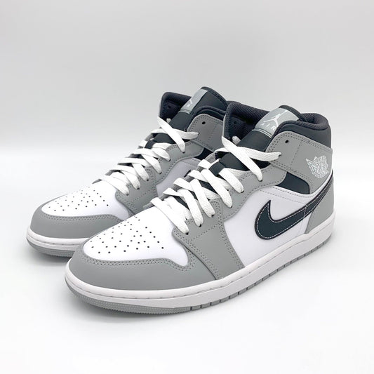 Jordan 1 Mid Light Smoke Grey Anthracite – Ansicht 1 | MW Sneakergoods