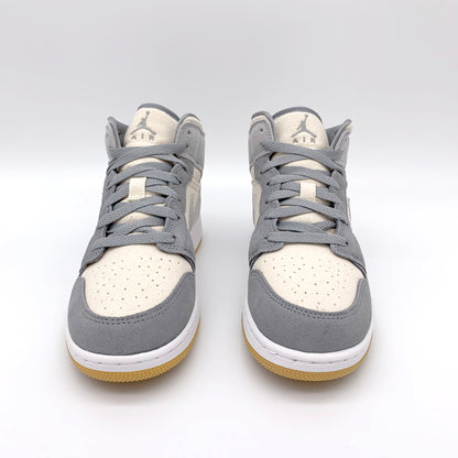 Jordan 1 Mid SE Coconut Milk Particle Grey – Rückansicht | MW Sneakergoods