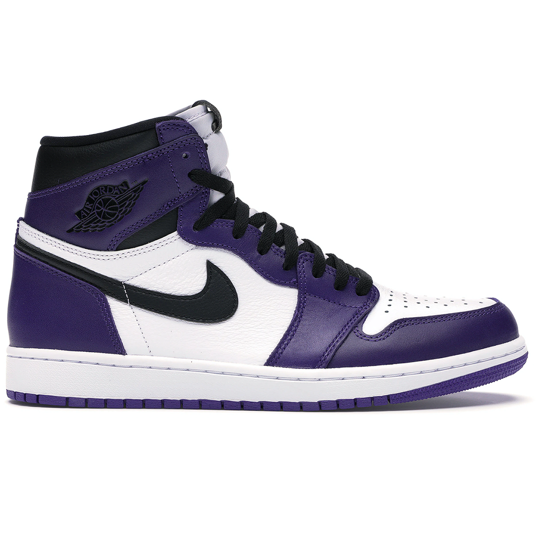 Jordan 1 Retro High Court Purple White – Sneakers online kaufen | MW Sneakergoods